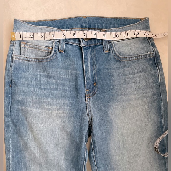 L’Agence Women Light Blue Jeans Size 25 Pre-Owned Raw Hem - Picture 5 of 11